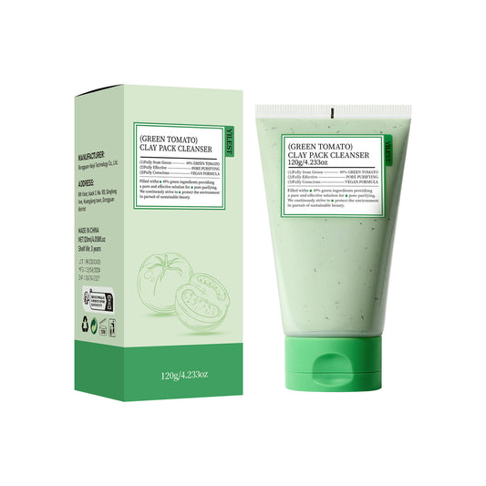 Green Tomato Clay Mask Cleanser - 2 in 1