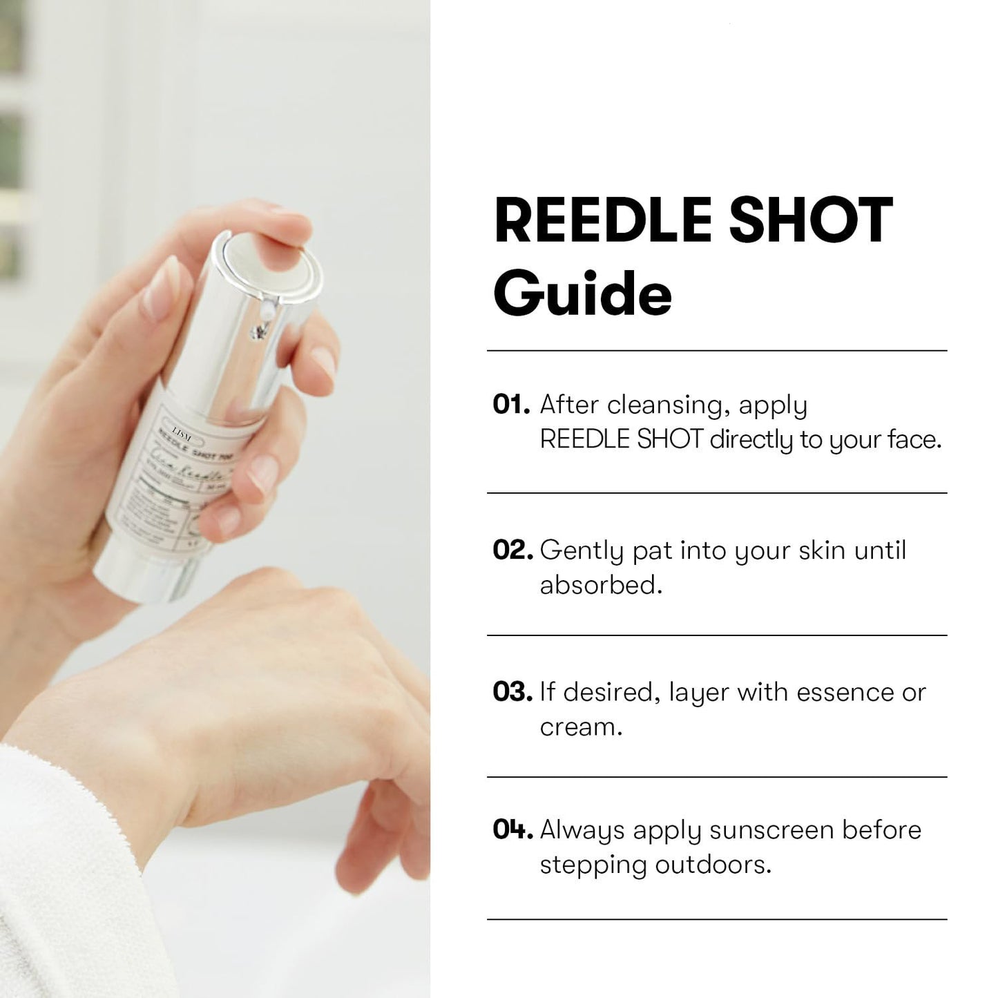 Reedle Shot™ Microneedling Facial Serum